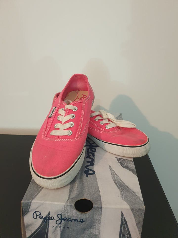 Sapatilhas Rosa Pepe Jeans