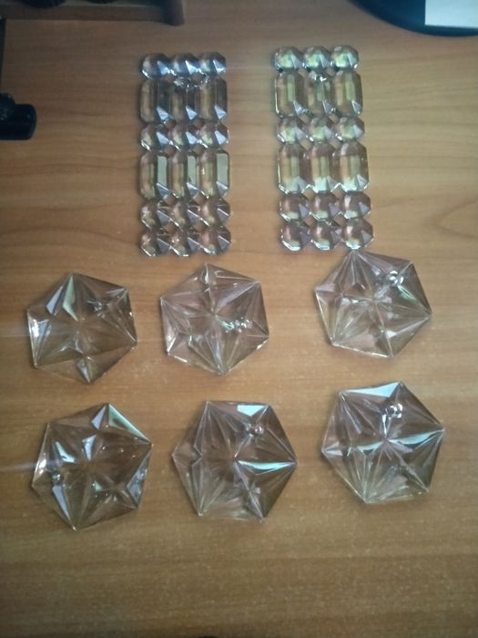 Хрусталь подвески для люстры светилиника Кристал СССР элементы запчаст