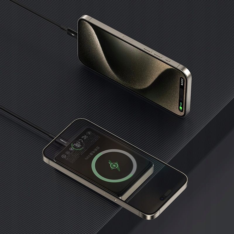 Szybki Powerbank Do Magsafe Magnetyczny Bezprzewodowy 10000Mah 20W MOC