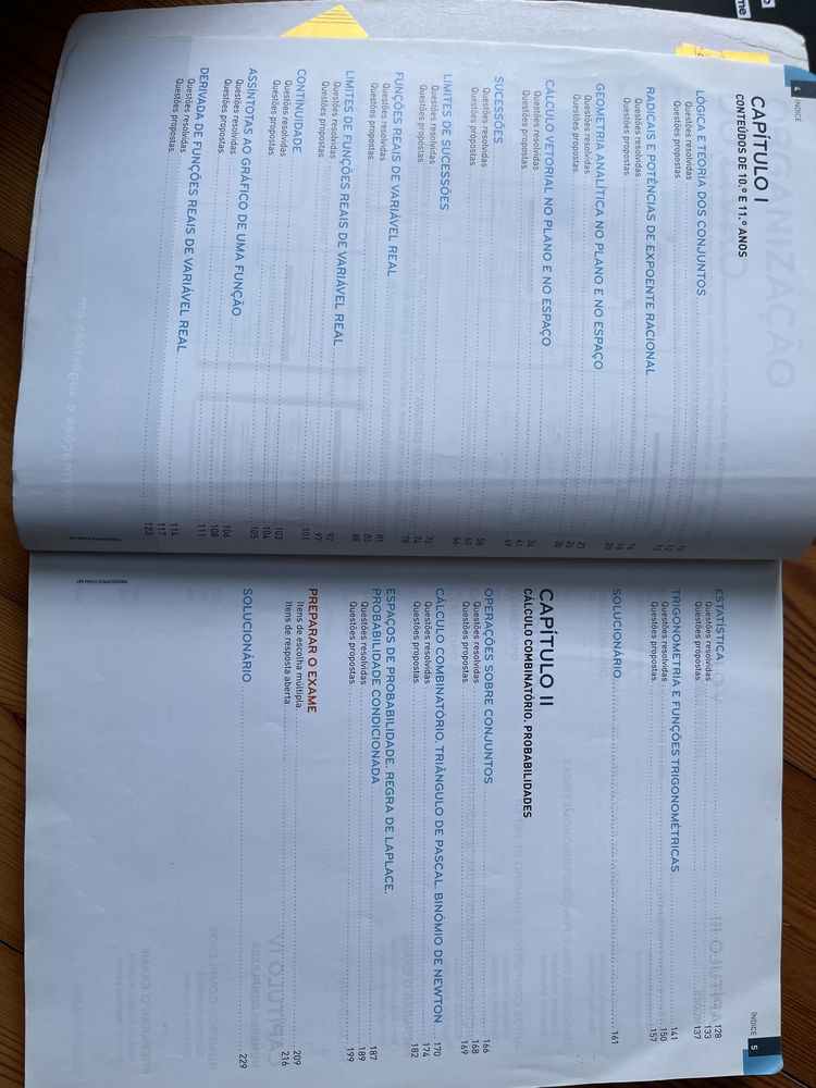 livro de preparação para o exame nacional de matemática A (2019)