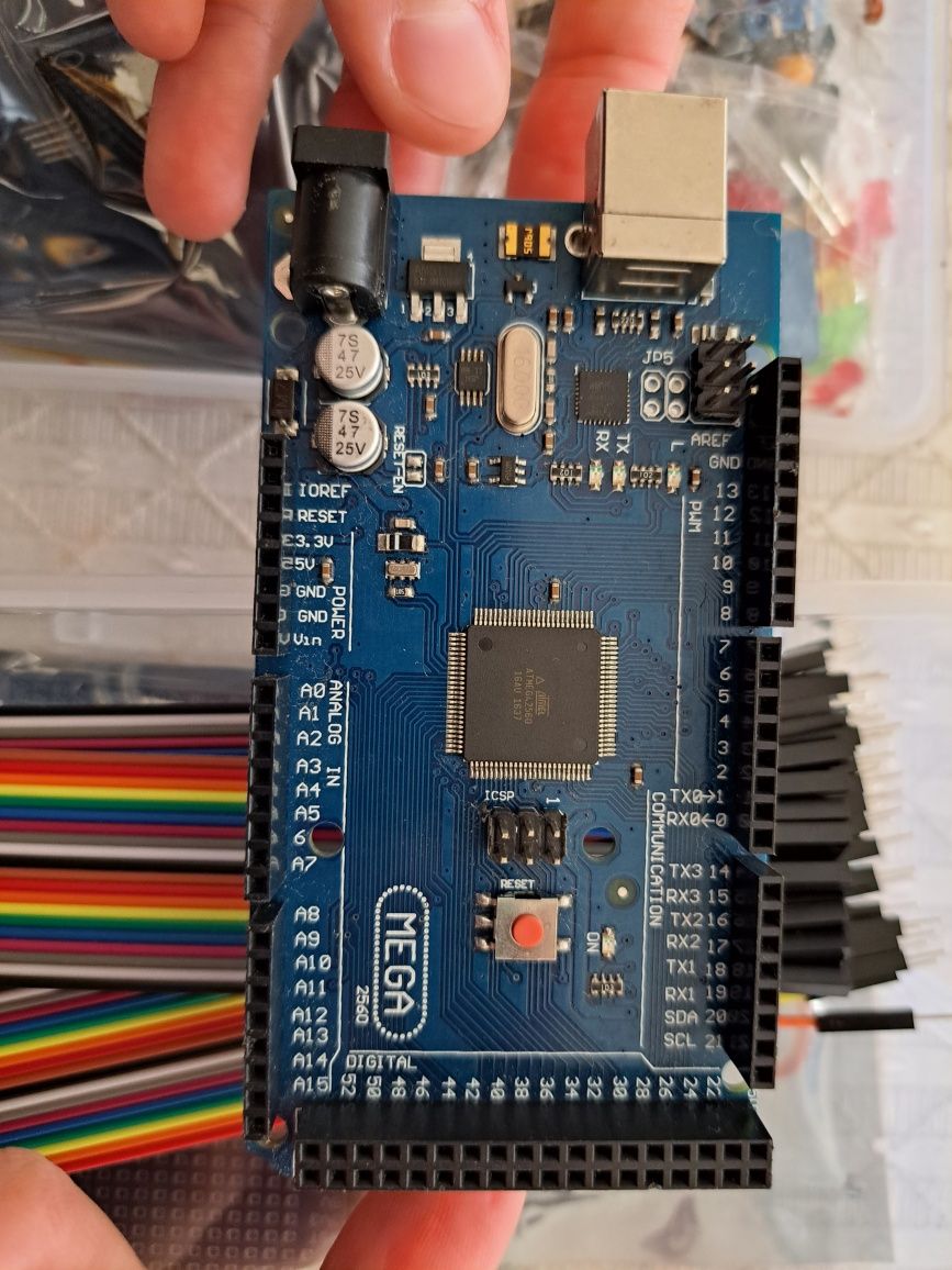 Arduíno Mega 2560 R3 ATmega16U2 USB