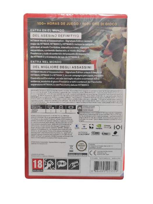 Na Lewara Gra Nintendo Switch 2 Hitman World of Assassination Signatur