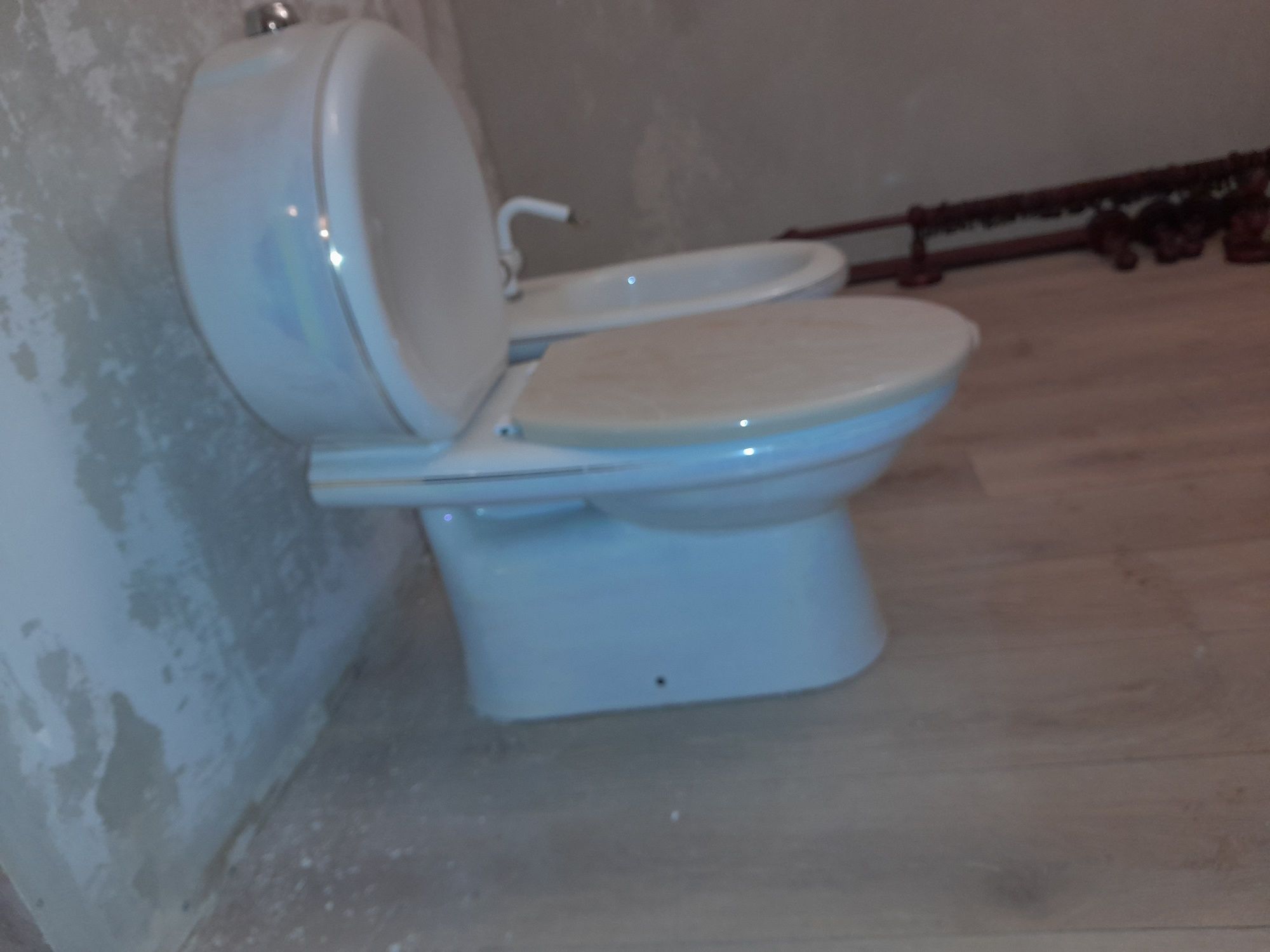 Retro toaleta i bidet