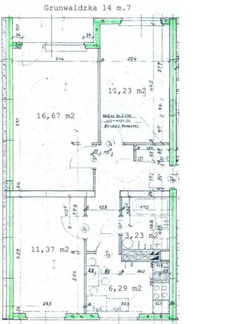 Zambrów sprzedam mieszkanie o powierzchni 54,64 m², 3 pokoje