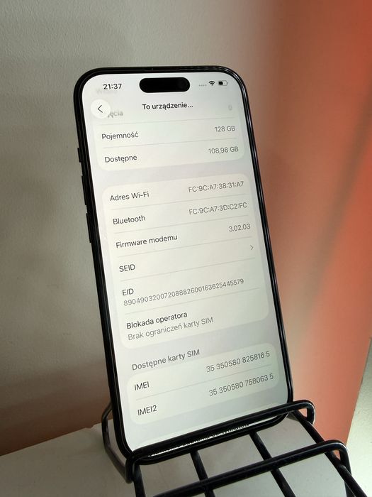 iPhone 15 128GB Polecam