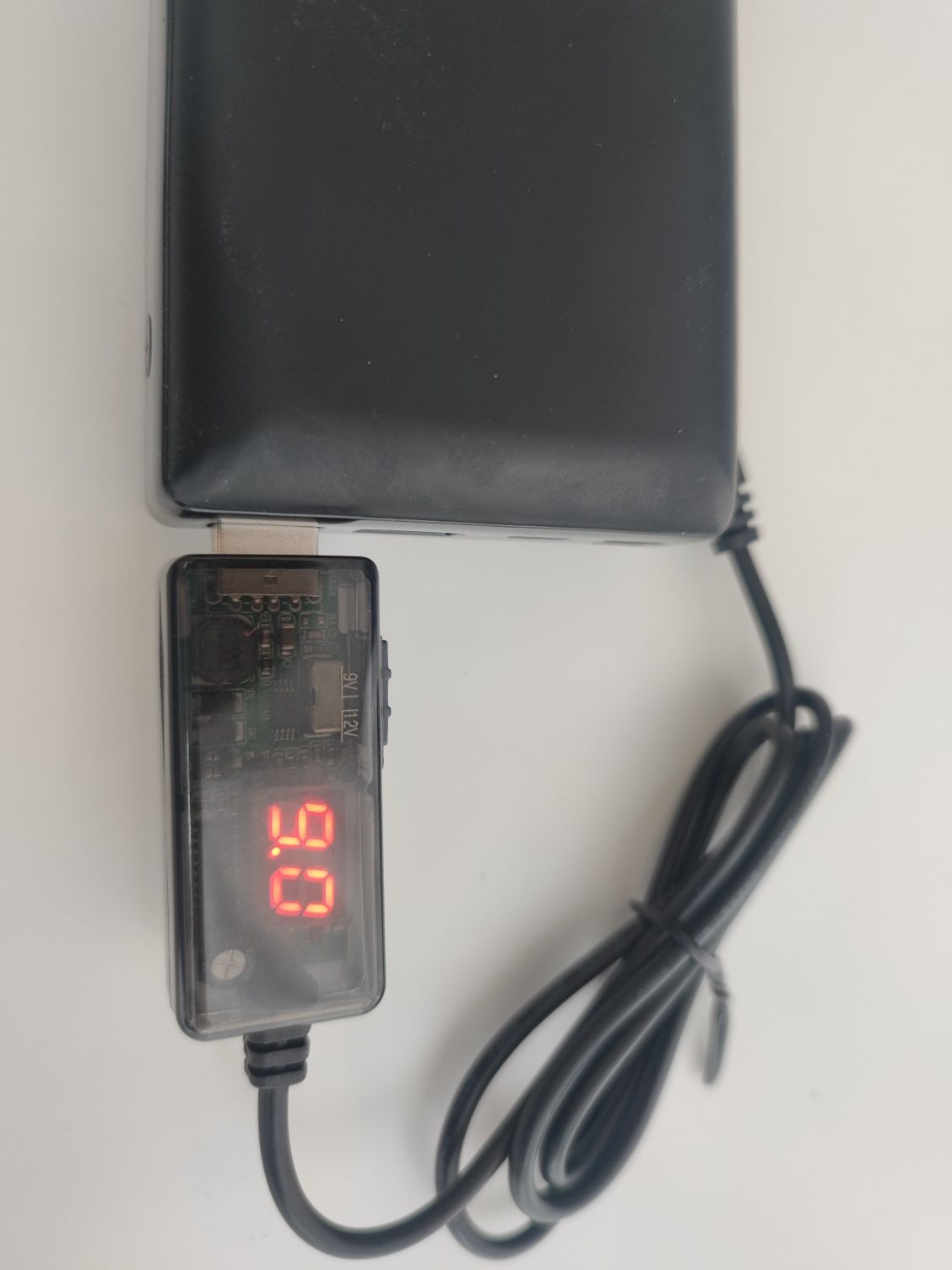 Кабель живлення 9-12v USB-DC 5.5, 3.5 мм (інтернет від павербанку)