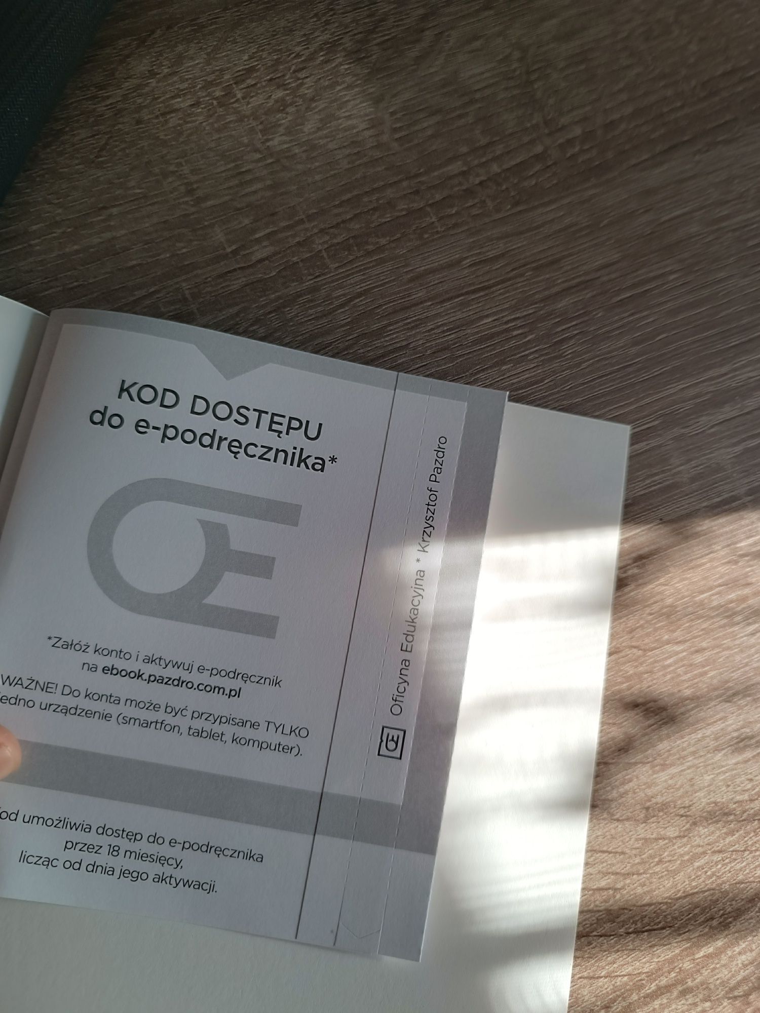 Podręcznik matematyka 4 z niezużytym kodem online