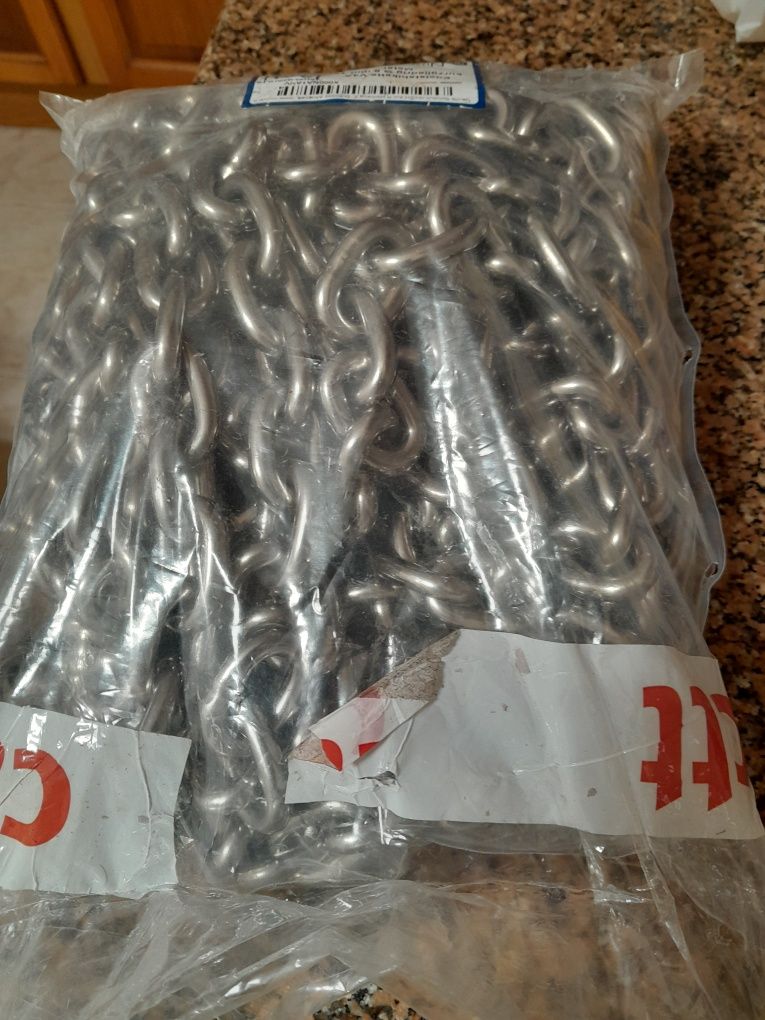 Corrente  inox de 8 mm