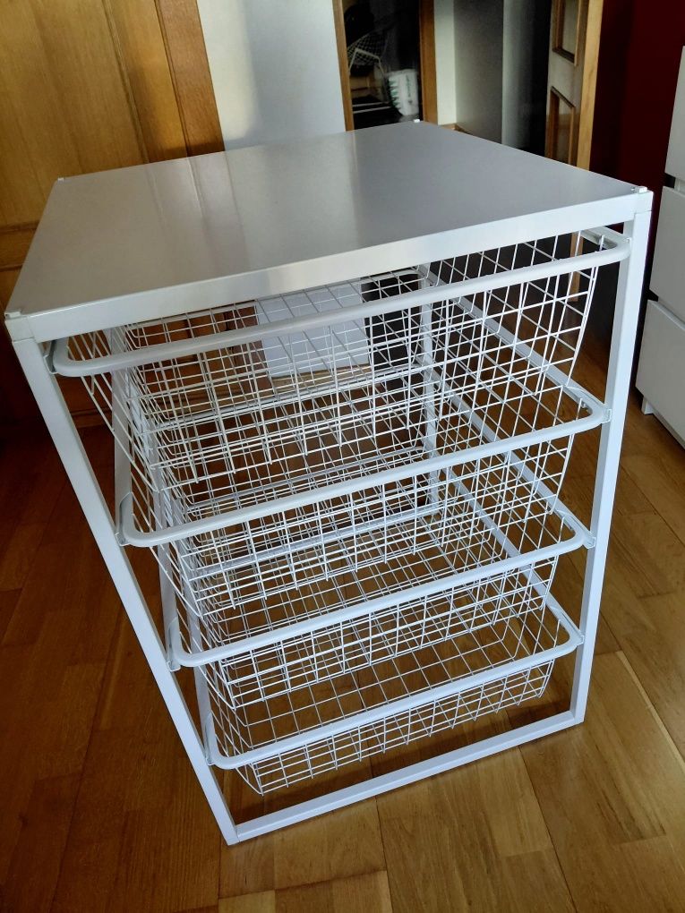 Módulo com gavetas em metal, IKEA