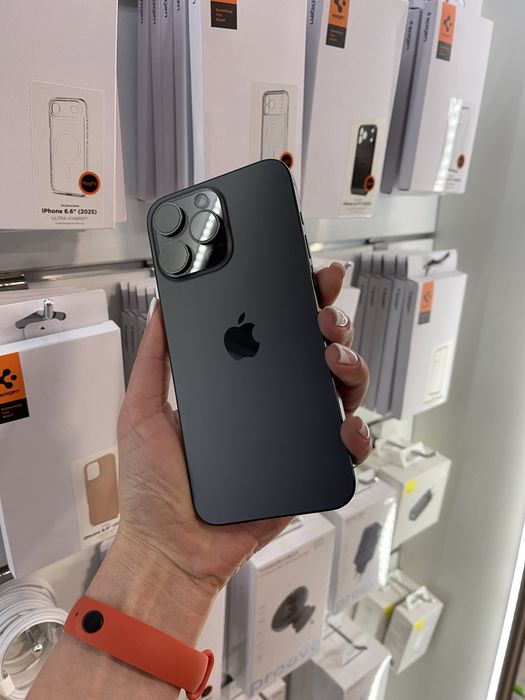iPhone 15 Pro Max 256Gb black titanium - АКБ 100%, стан 5.