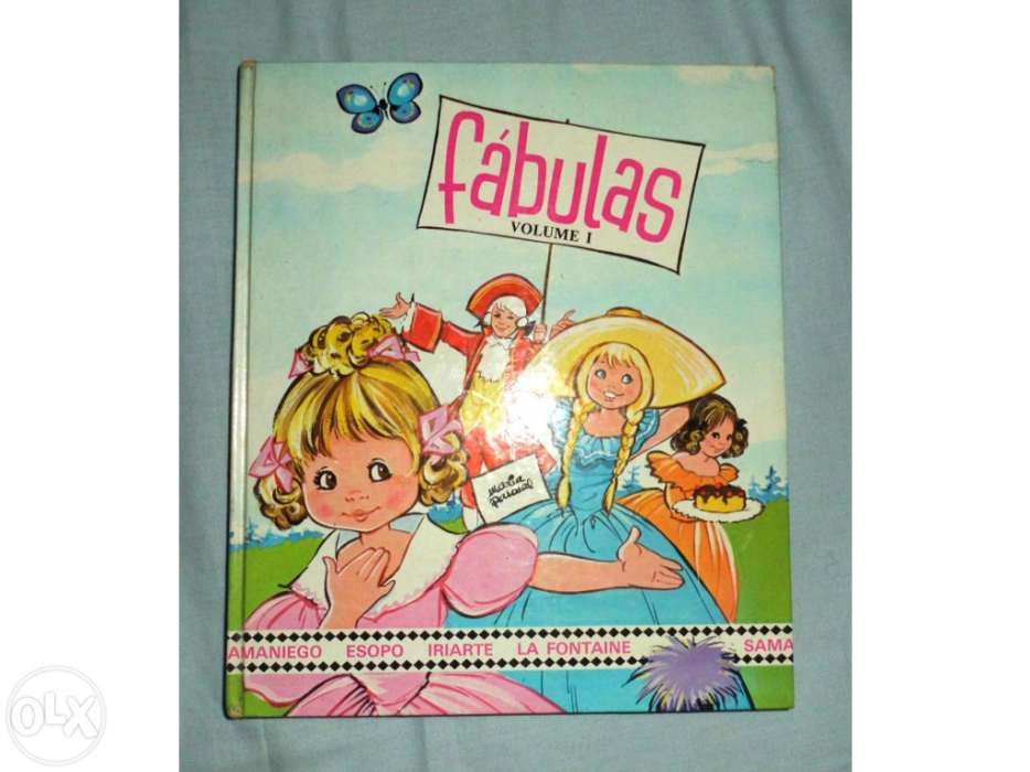 Livro infantil de fábulas