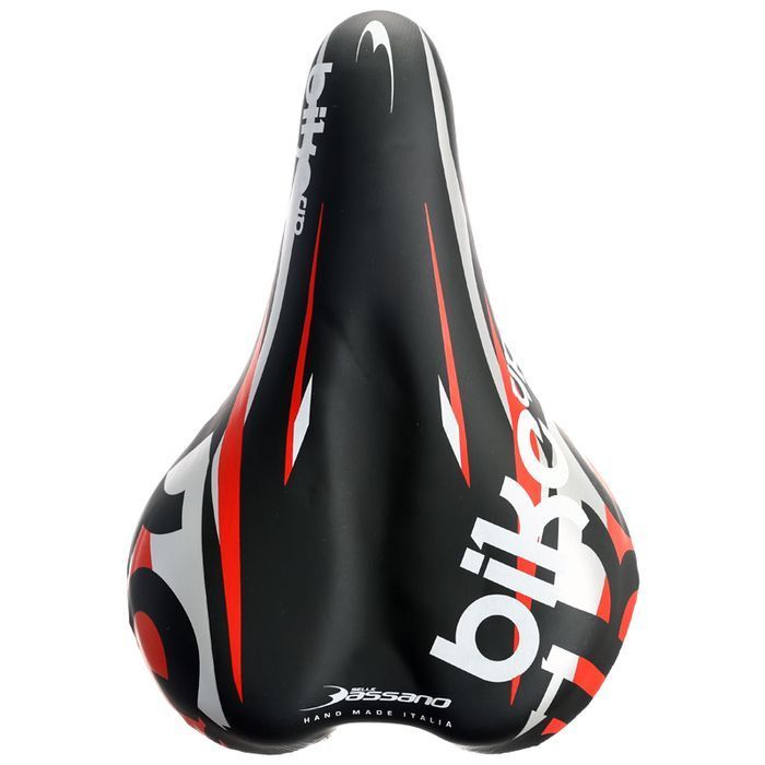 Siodło Bike Gp Dziec. Cz/Sr/Czerwone
