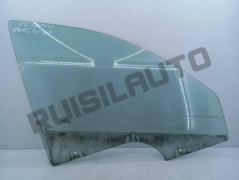 Vidro Porta Frente Direito  Skoda Octavia Ii Combi (1z) [2004_2