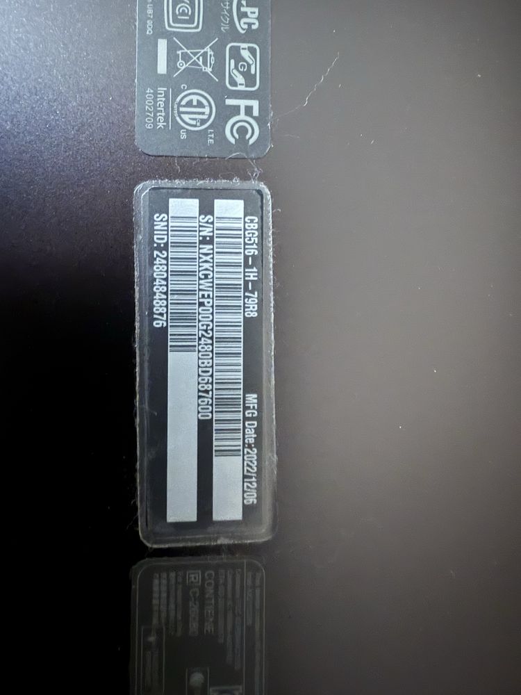 Acer Chromebook CBG516-1H-79R8