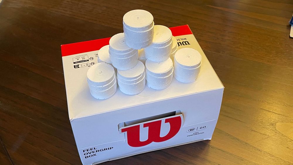 10 Overgrip Wilson Perfurados | Feel Pro