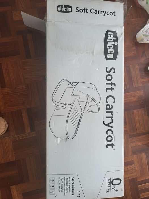 Alcofa Chicco Soft Carrycot preto