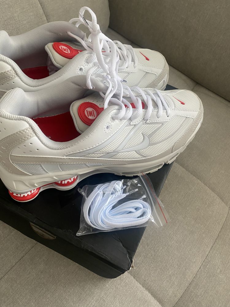 Кросівки Nike Shox TL White нові