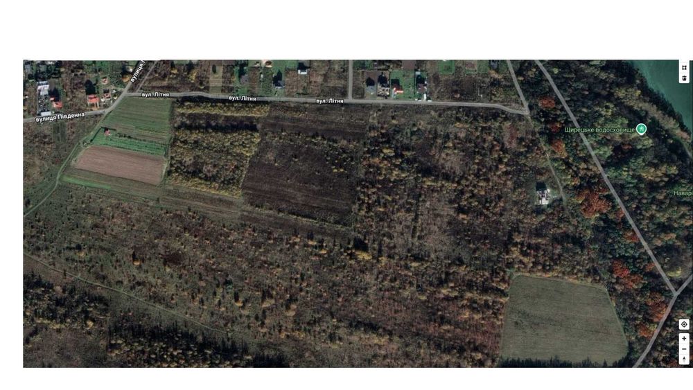 Пай земля ділянка котедж парк озеро