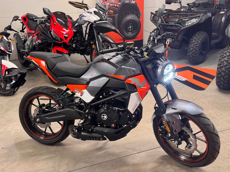 Barton Naked 125, NOWY!, Rejestracja!, Raty, 5-Biegów, 10KM, Ekran LED