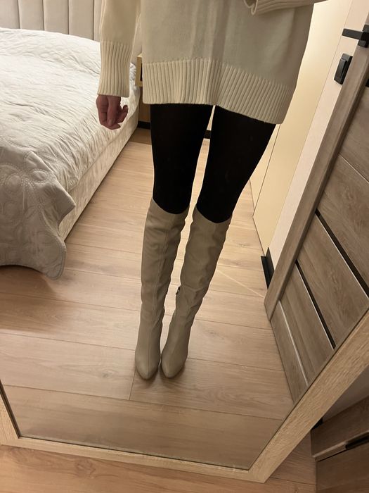 Ботфорти шкіряні 37р