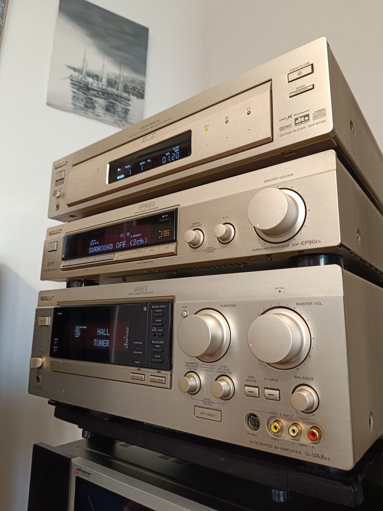 Amplificador AV SONY TA-VA8ES "Vintage Golden Áudio 90"