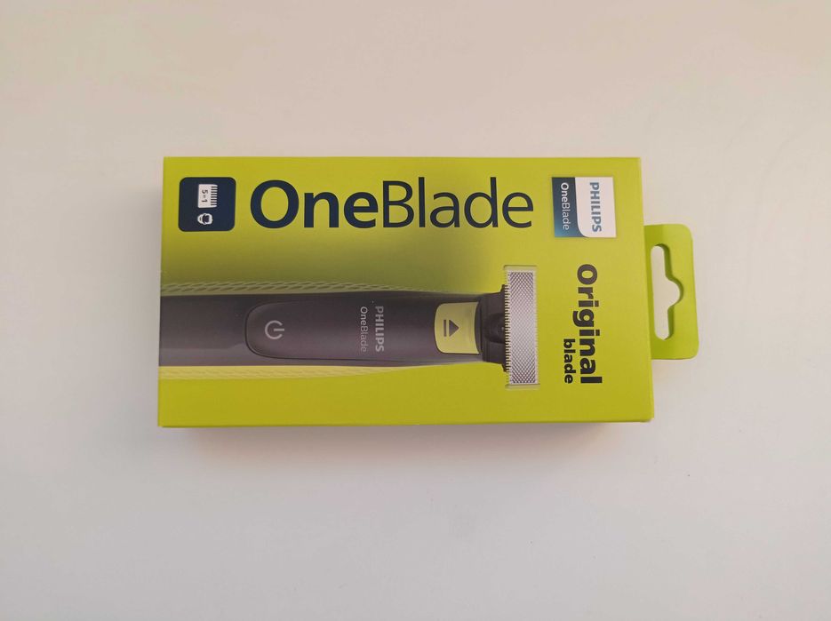 Електробритва Philips OneBlade для чоловіків, портативний тример.
