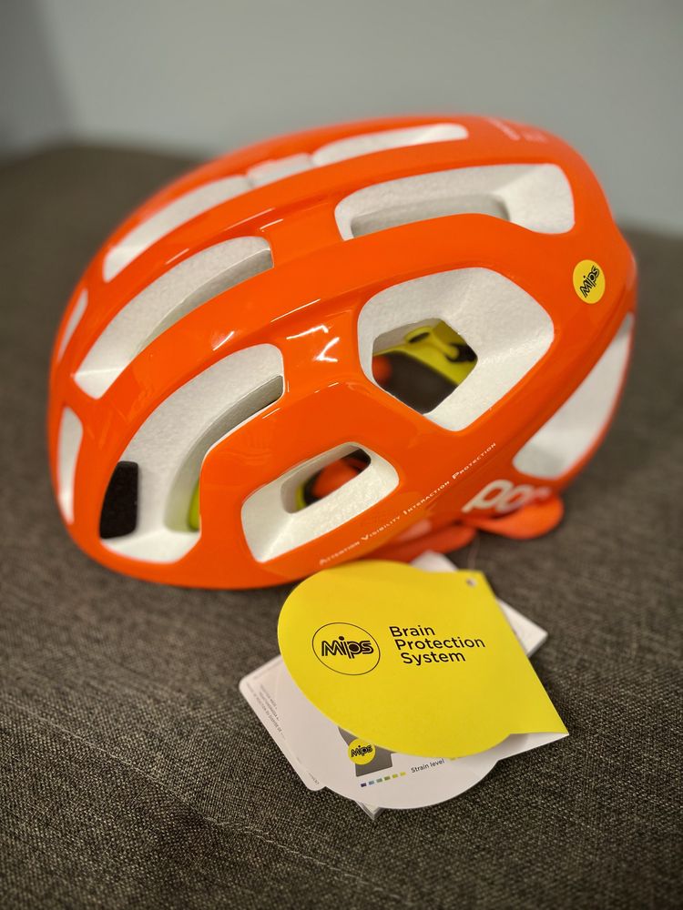 Nowy kask POC Octal MIPS Fluorescent Orange AVIP