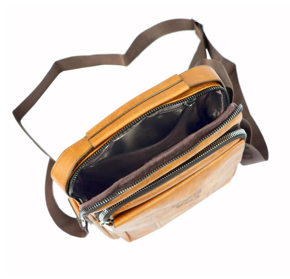 saszetka męska coveri world cw2159 camel