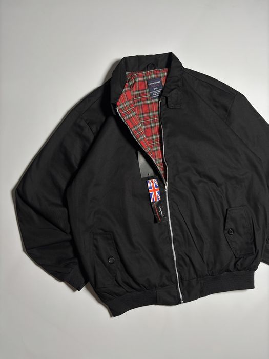 Новий Чорний харік англія харінгтон кежуал бомбер lonsdale casual