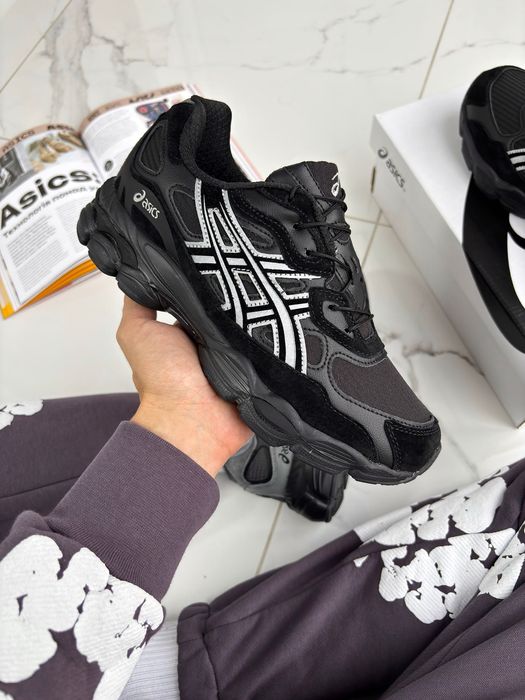 37-46 р кросівки Asics Gel NYC Black Termo gore-tex