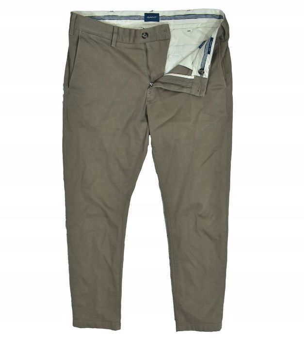 Gant Hallden Slim Spodnie Męskie Chinosy W32 L30