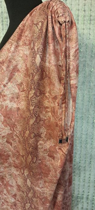 Escada luźna sukienka zwierzęcy print XL