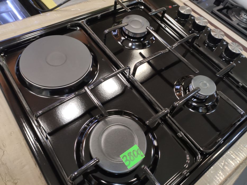 Поверхность газовая 3газ+1электро KUMTEL черная