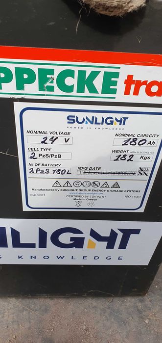 Електро штабелер самохідний jungheinrich новий аккумулятор