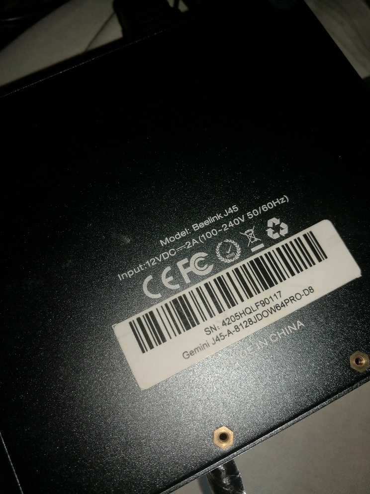 Компьютер мини ПК Beelink J45 Intel Pentium J4205 8GB 128GB Windows 10