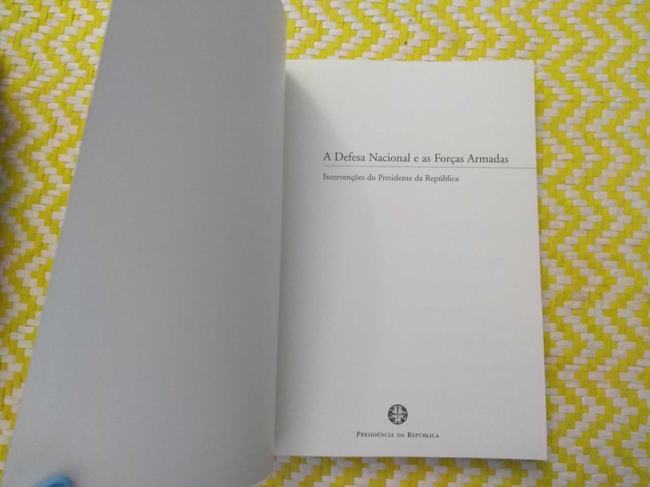 A DEFESA NACIONAL E AS FORÇAS ARMADAS
 Interv Presidente Jorge Sampaio