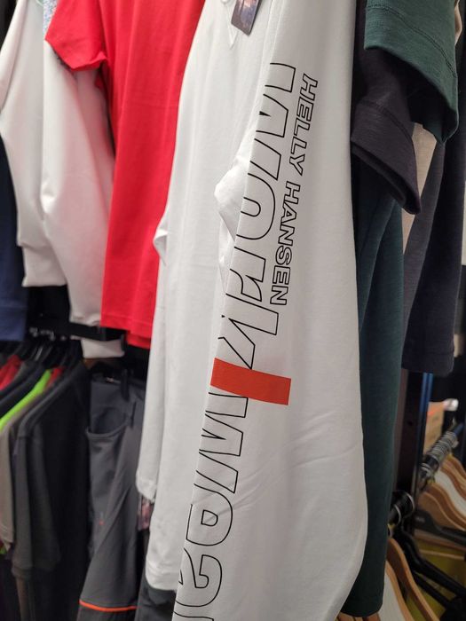 HELLY HANSEN Koszulka t-shirt Logo Longsleeve  HH - NOWA