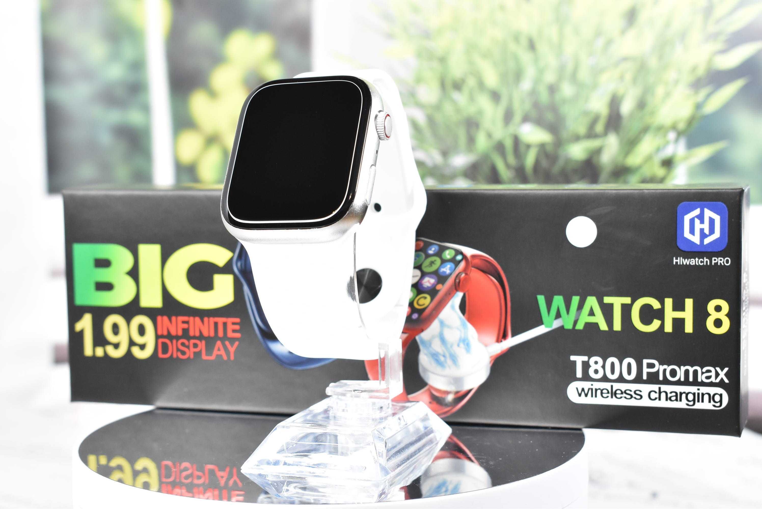 Смарт годинник Т800 Promax Smart watch Білий