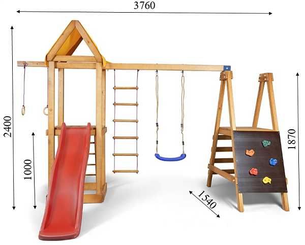 Дитячий ігровий комплекс Babyland-20 для вулиці