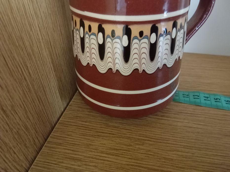 Dzbanek i kufel ceramika , kamionka Bułgaria