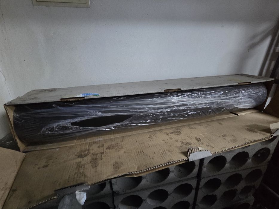 Tubo preto chaminé lareira