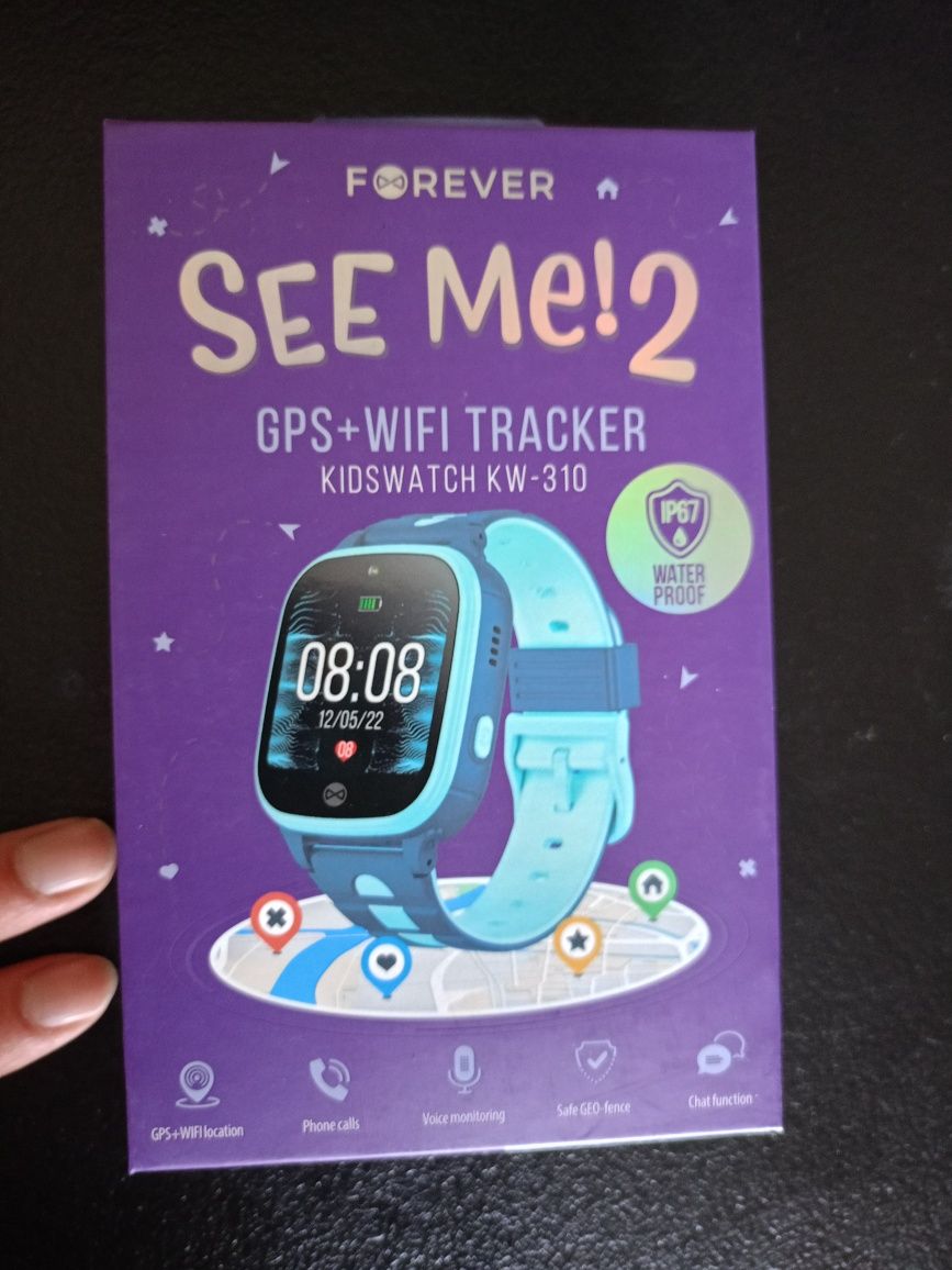 Smartwatch dla dziecka FOREVER See Me 2 Niebieski