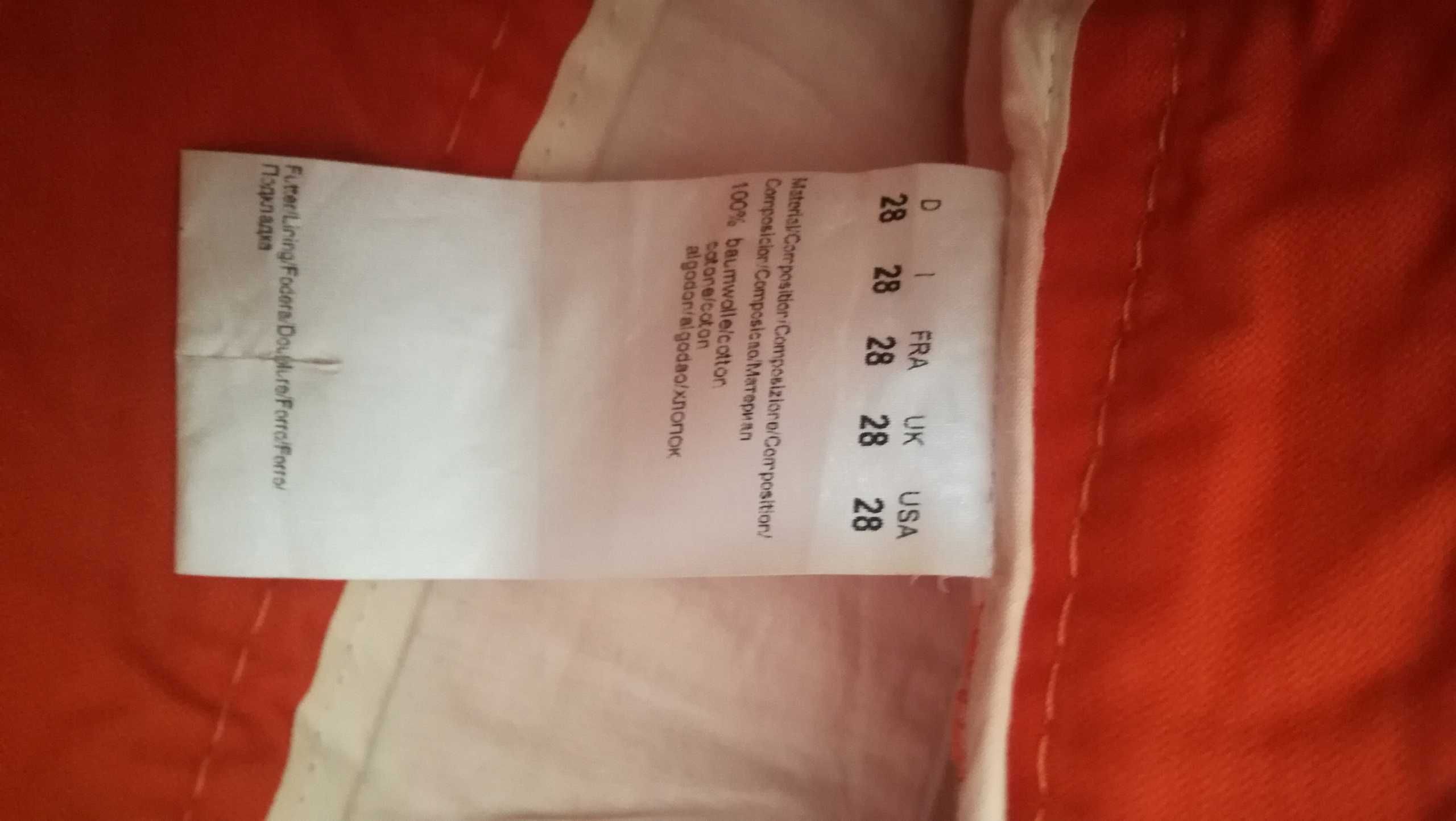 Damskie spodnie jeansowe 7/8 HUGO BOSS r.L stan idealny