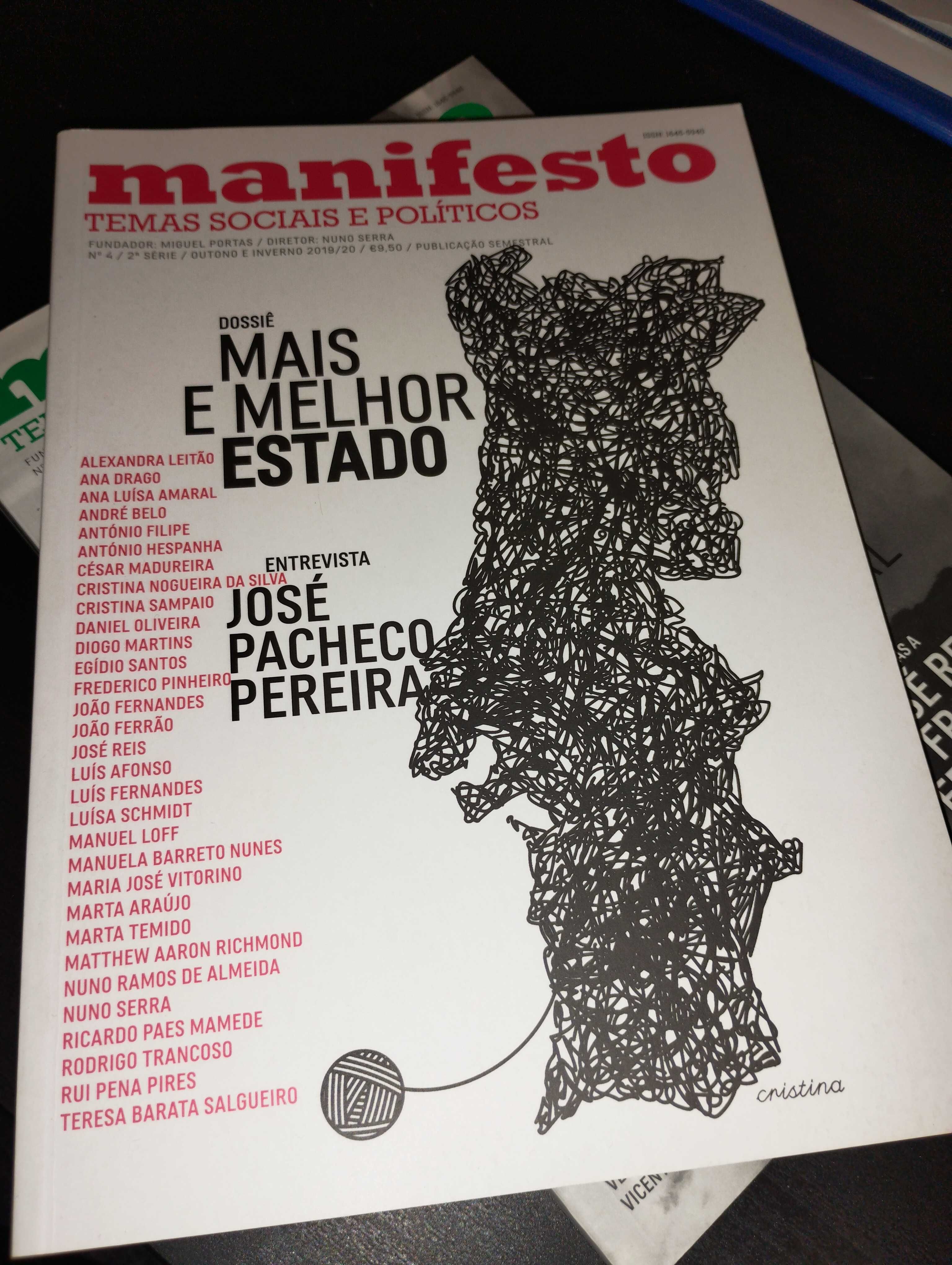 Manifesto - Revista Temas Sociais e Políticos  - 2ª Série Nºs 1 a 5
