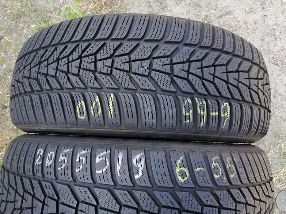 Hankook winter icept evo3 205/55R19 97H шини бу зима 2 штуки