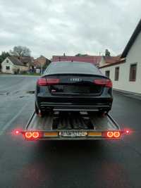 Audi S6 A6 C7 sedan części tył tylny zderzak lampy matrix klapa ly9b