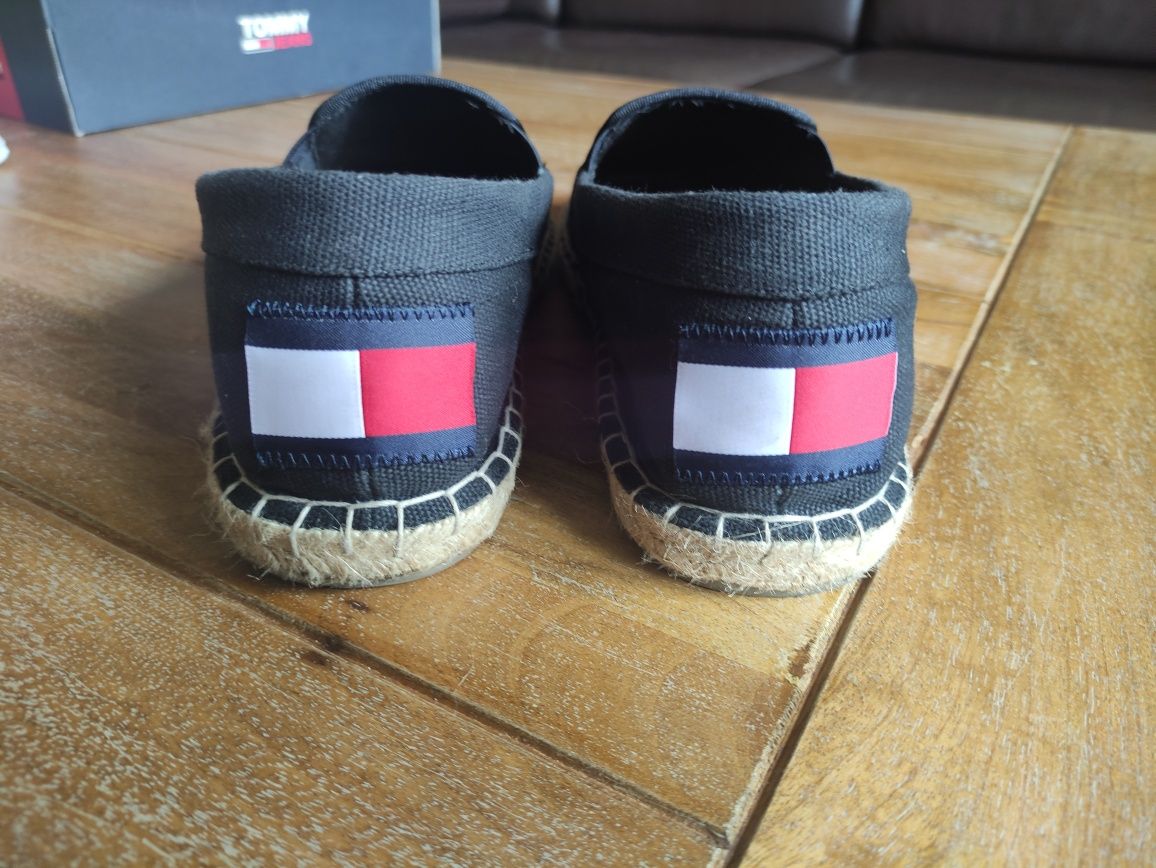 Espadryle Tommy Hilfiger r.45, bdb (nowe bez metki)
