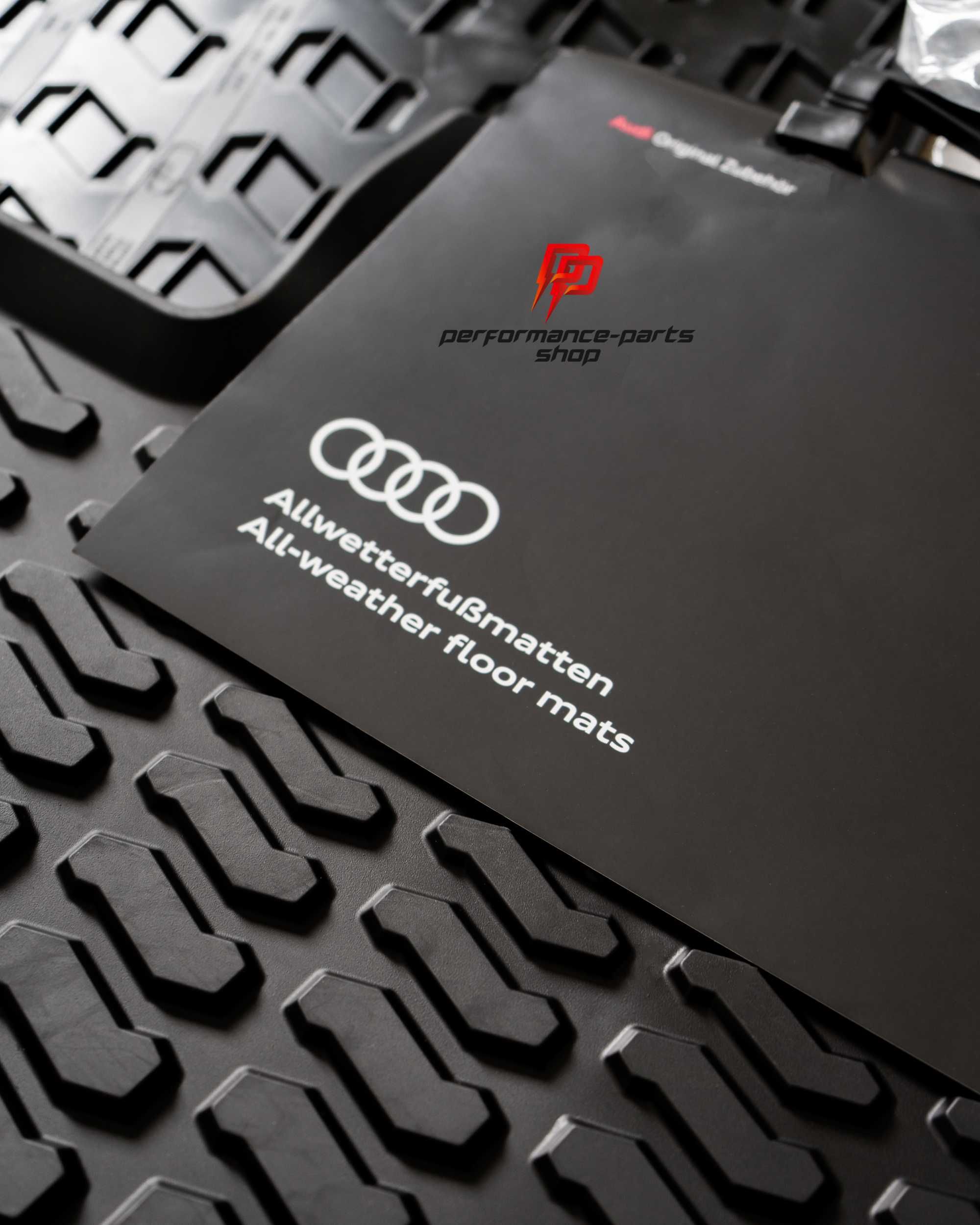 Коврики, килимки гумові(резинові) Audi Q5, SQ5. Оригінал