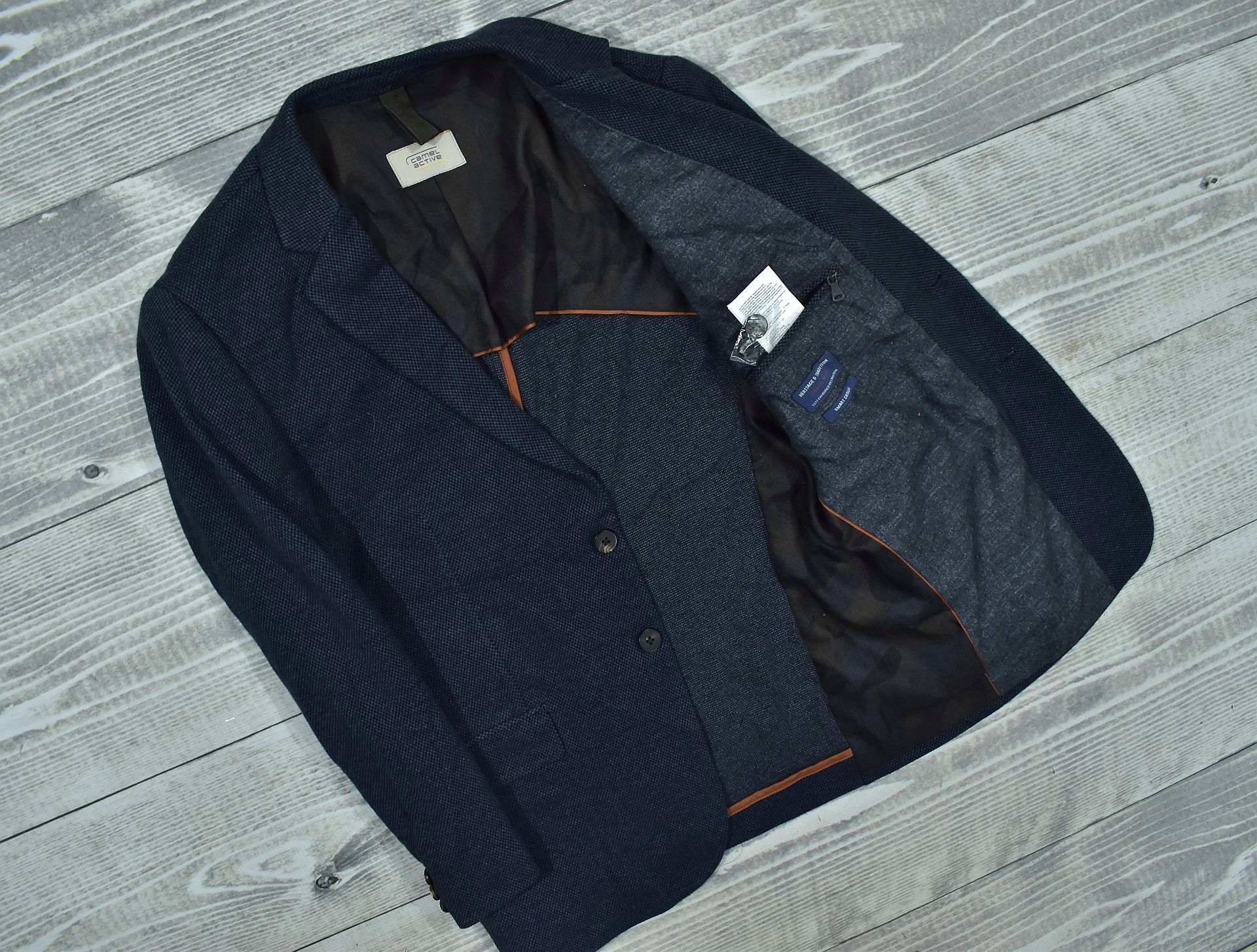 Camel Active Smart Casual Marynarka Męska Blazer 50