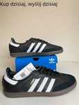 Oryginalne Guma adidas Samba OG Czarna Biała Nowy i nieużywany R.44